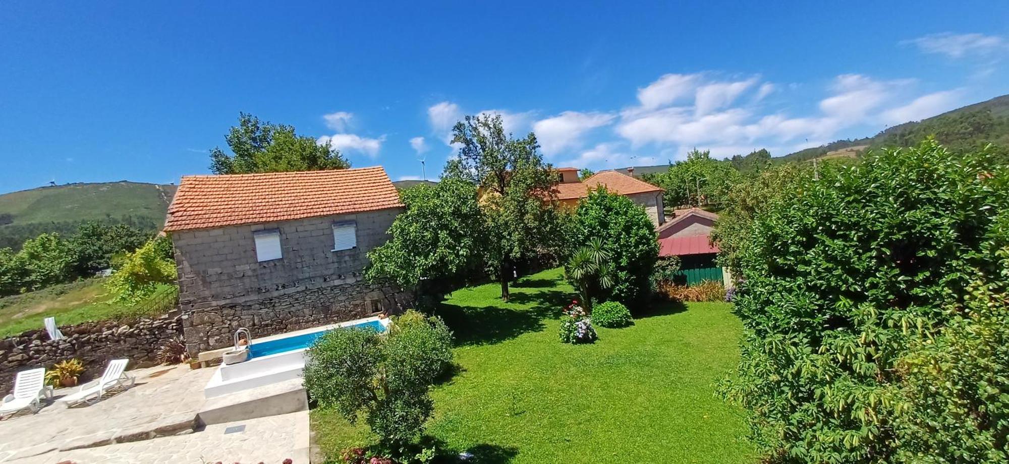 Casa Da Rosa Porreiras Villa Paredes de Coura Kültér fotó