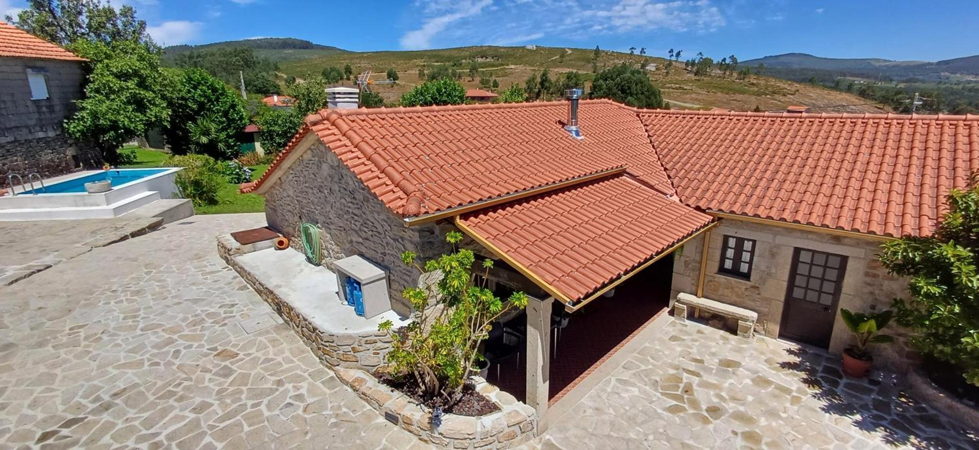 Casa Da Rosa Porreiras Villa Paredes de Coura Kültér fotó